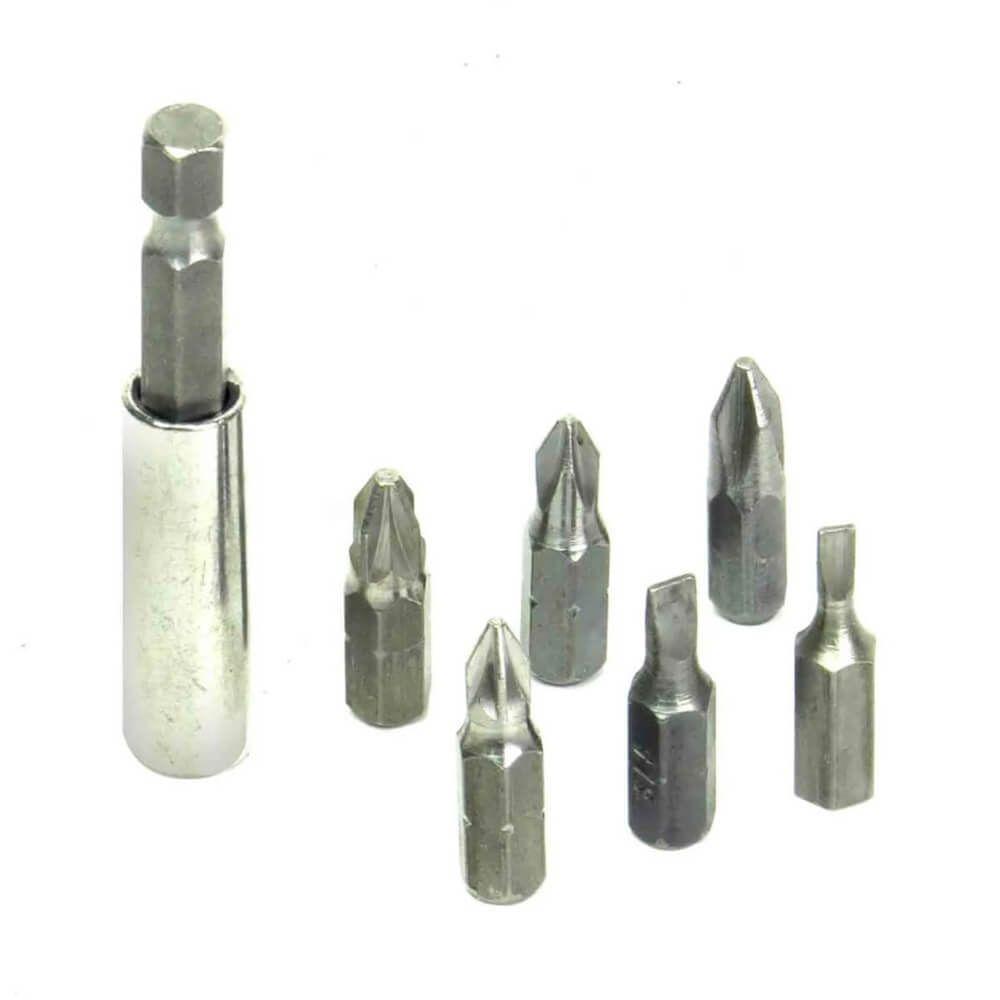 Jogo De Bits Para Furadeira 7 Peças - 5wh - Eda - 1