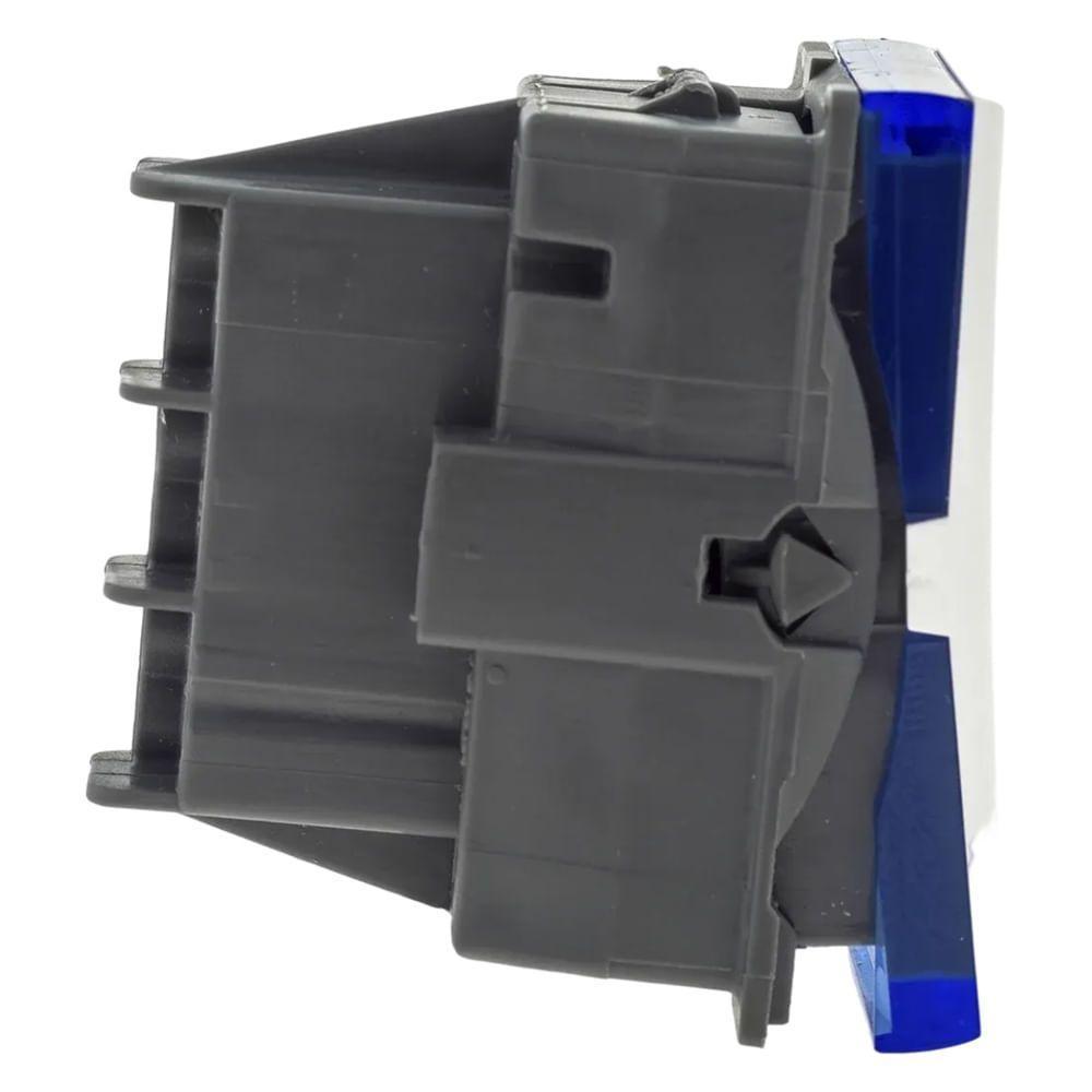 Interruptor Simples De 10 Ampères 250 Volts Automático 1m Branco - 611010bc - Pial Plus - 3