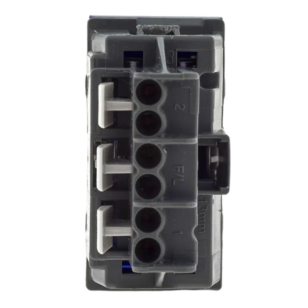 Interruptor Simples De 10 Ampères 250 Volts Automático 1m Branco - 611010bc - Pial Plus - 4