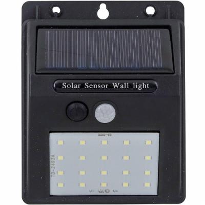 Luminária Led Solar Com Sensor 3000k 4 Watts 60 Lumens - 9651 - Gaya