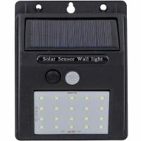 Luminária Led Solar Com Sensor 3000k 4 Watts 60 Lumens - 9651 - Gaya - 1