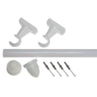 Kit Varão Real Simples 19mm 2 Metros Branco - 1911116 - Couselo - 2