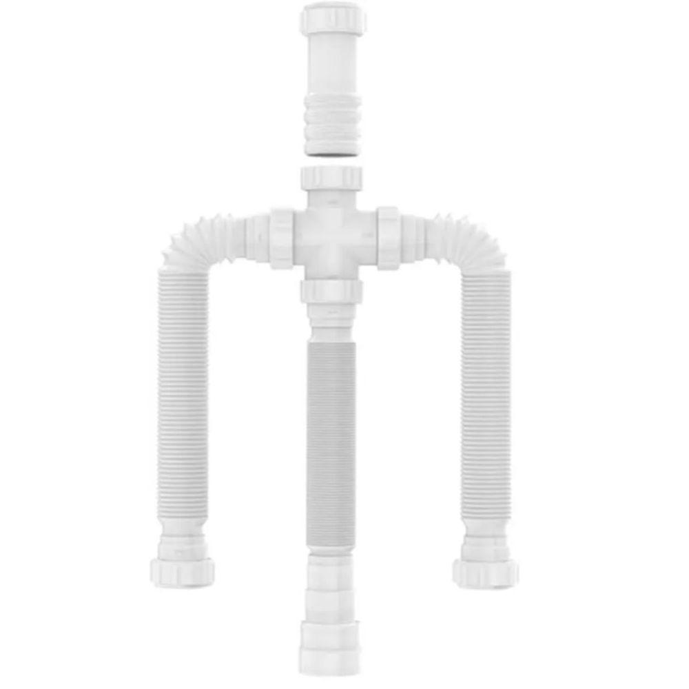 Kit Sifonagem Para Cuba Tripla - 030406-412 - Blukit - 1