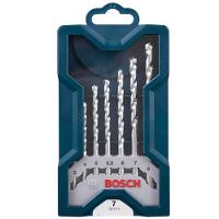 Jogo Mini X-line Com 7 Brocas Para Pedra - 2607017509000 - Bosch Mini X-line C-7 Brocas Para Pedra Bosch - 2