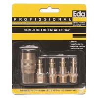Jogo De Engate Rápido Com 5 Peças - 9qm - Eda - 2