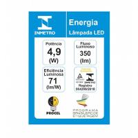 Lâmpada Dicróica Led Gu10 Mr16 Tdl 35 4,9 Watts 6500k - 11080331 - Taschibra - 2