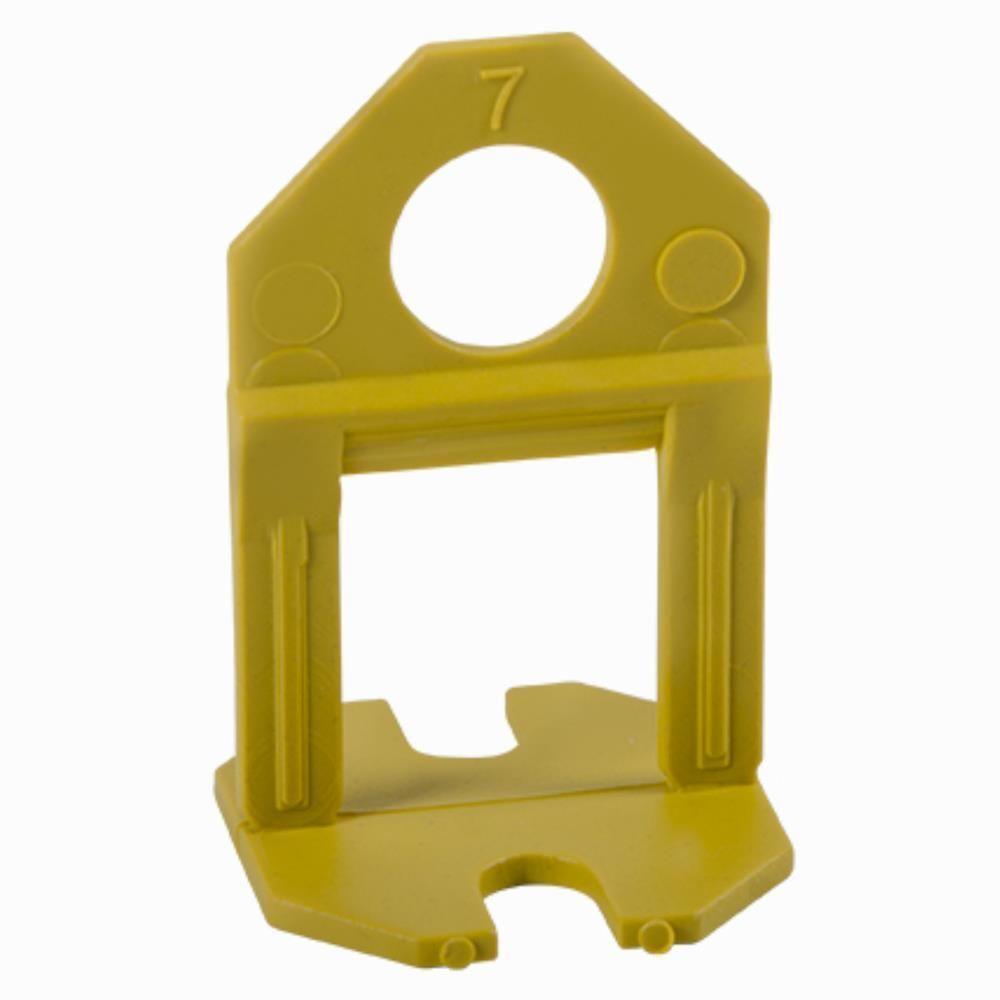 Nivelador De Piso 1,50mm Amarelo Com 100 Unidades - Npc-15 - Astra Nivelador De Piso Comp.1,50mm Am C-100un Npc-15 - 1