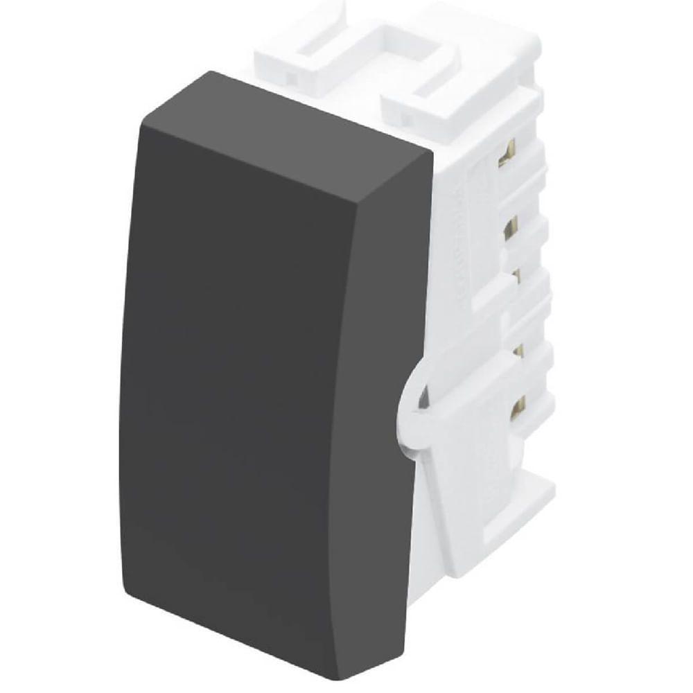 Módulo Interruptor Intermediário 16 Amperes Habitat Black - 4033 - Fame - 1