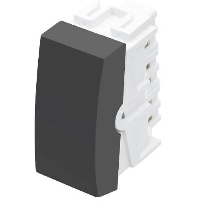 Módulo Interruptor Intermediário 16 Amperes Habitat Black - 4033 - Fame