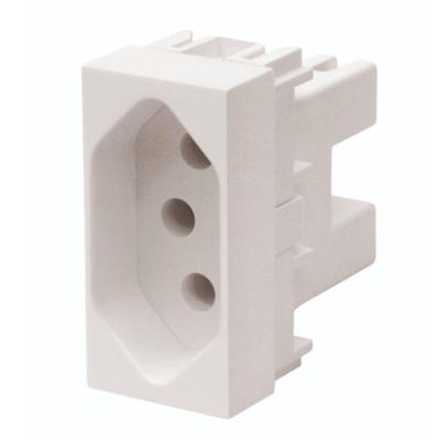 Módulo Tomada 2p+t 20a 250 Volts Habitat - 2062 - Fame Tomada Padrao 2p+t 20a 250v Fame 062.2062.3