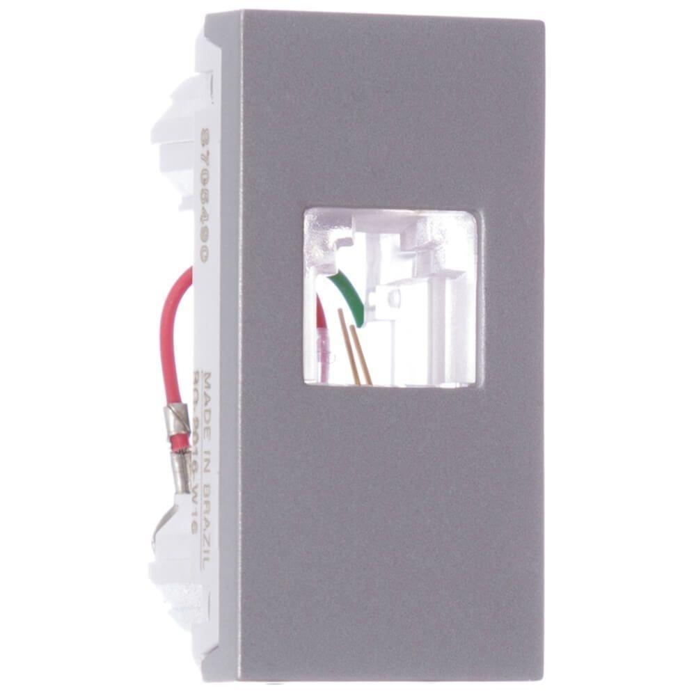 Módulo Tomada Rj11 2 Fios Branco Orion - S70549004 - Schneider Modulo Tomada Rj11 2fios 1m Bco Schneide - 1