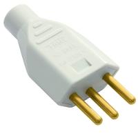 Plugue 2p+t 180g Macho 10a Cinza - 1729 - Fame Plugue 2p+t 180g Macho Cz 10a 1729 Fame - 1