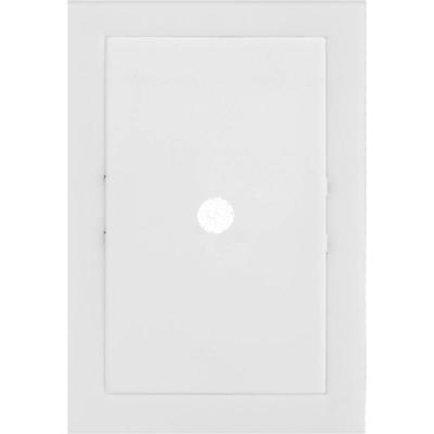 Placa Branca Com Furo + Suporte - Ek-30000-36 - Ekron Placa Branca Com Furo+suporte 4 ... - Ek-30000-36 - Ekron