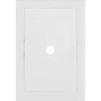 Placa Branca Com Furo + Suporte - Ek-30000-36 - Ekron Placa Branca Com Furo+suporte 4 ... - Ek-30000-36 - Ekron - 1