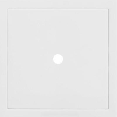 Placa Branca Com 1 Furo + Suporte 4x4 -ek-30000-47 - Ekron Placa Branca 1 Furo Com Suporte 4... - Ek-30000-47 - Ekron