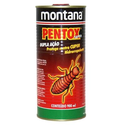 Pentox Super Para Cupim Incolor 900ml - 33b150010 - Montana Pentox Super Para Cupim Incolor 0,9lt Montana