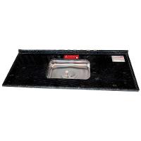 Pia De Granito Verde Ubatuba 1,2 Metro - La Pia Granito Verde Ubatuba 1,20m Lg - 1