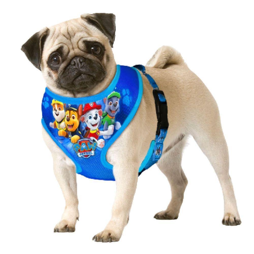 Peitoral Paw Patrol Azul Para Pets Tamanho G - 70826 - Chalesco - 2