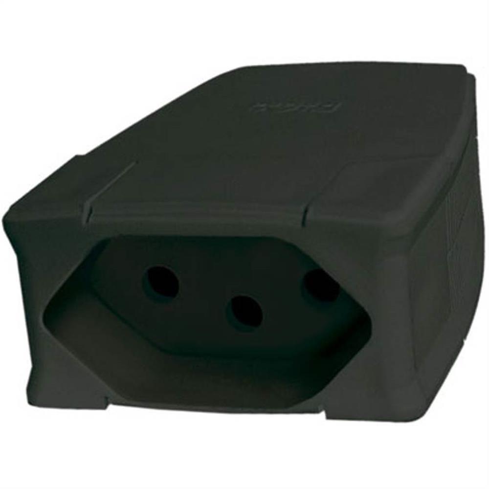 Prolongador Profissional 20a 2p+t Preto - 615857 - Pial Prolongador Profis.20a 2p+t Pr Pial 615857 - 1