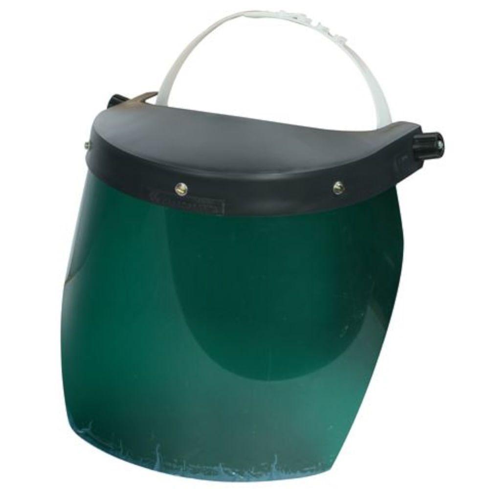 Protetor Facial Verde Sem Catraca 8"" - 10230510 - Carbografite Protetor Facial Verde S-c 8"carbografite 10230510 - 1