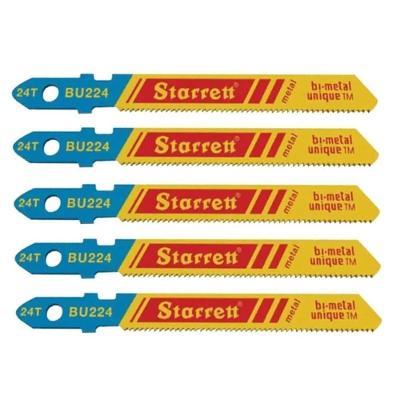 Serra Tico-tico Bi-metal 100mm 24 Dentes - Bu424 - Starrett Serra Tico-tico Bi-metal 100mm 24d Starr Bu424