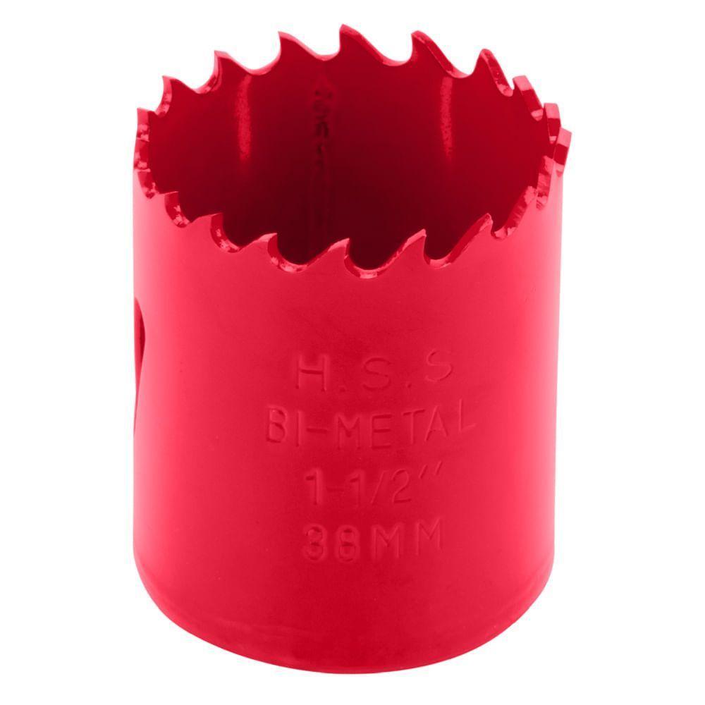 Serra Copo De Aço Rápido Bimetal Para Metais 38mm - 724389 - Mtx - 1