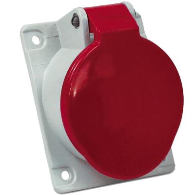 Tomada De Embutir 2p+t 32a 380-440v - N3249 - Steck Tom Embut. 2p+t32a 380-440v N-3249 Steck