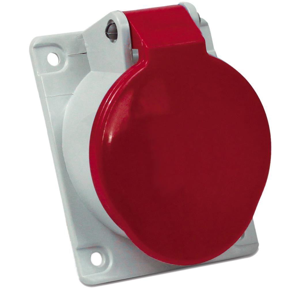 Tomada De Embutir 3p+t 16a 380-440v - N4046 - Steck Tom Embut.3p+t16a 380-440v N-4046 Steck - 1