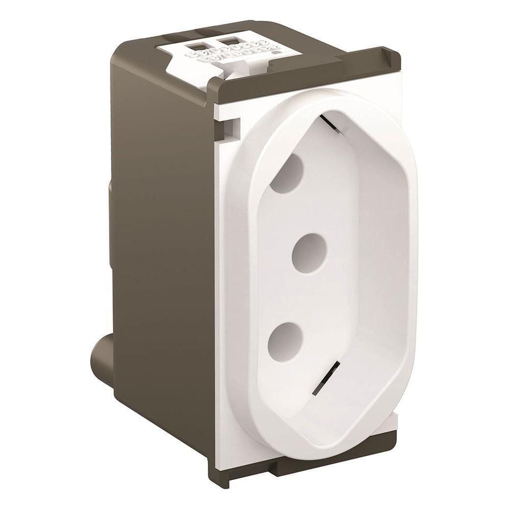 Tomada 2p+t Pb 10a Nereya Branco - 663050 - Pial Tomada 2p+t Pb Ny Br 10a Nereya Pial - 1