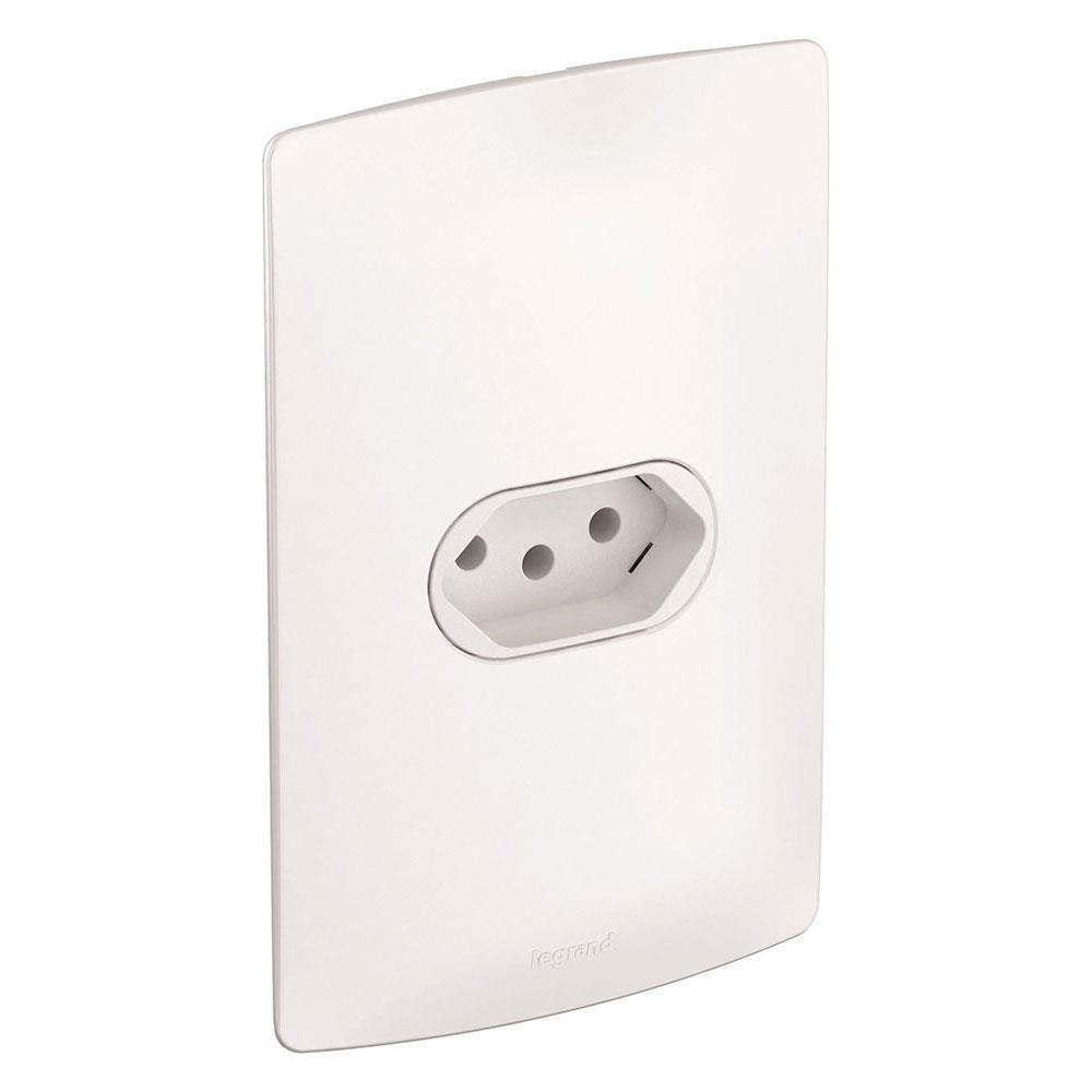 Tomada 2p+t 4x2 10a Branco Nereya - 663150 - Pial Tomada 2p+t 4x2 Ny Br 10a Nereya Pial - 1