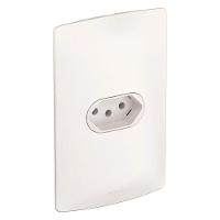 Tomada 2p+t 4x2 10a Branco Nereya - 663150 - Pial Tomada 2p+t 4x2 Ny Br 10a Nereya Pial - 1