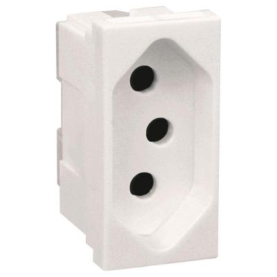 Tomada 2p+t 20 Ampères 250 Volts - 615060 - Pial Tomada 2p+t Novo Padrao 20a Pial 615060