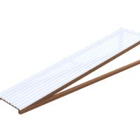 Telha Plástica Onda Baixa 1,1mm 1,53x0,50 Metro - 50.0153 - Atco Telha Plast Onda Baixa 1,53x0,50 Atco-ibra - 5