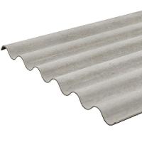 Telha Fibrocimento Ondulada 366x110cm 6mm Cinza - 220163665 - Brasilit