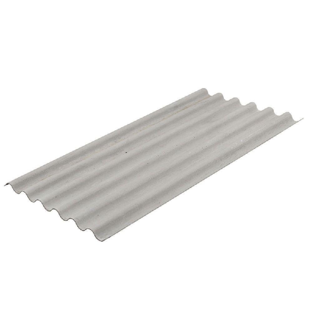 Telha Fibrocimento Ondulada 5mm 2,44 X 1,10 Metros - 222152445 - Brasilit - 4