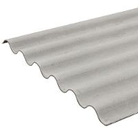 Telha De Fibrocimento Ondulada 6 Mm 2,13 X 1,10 Metros - 220162135 - Brasilit Telha Ondulada 6mm 2,13x1,10m Crfs