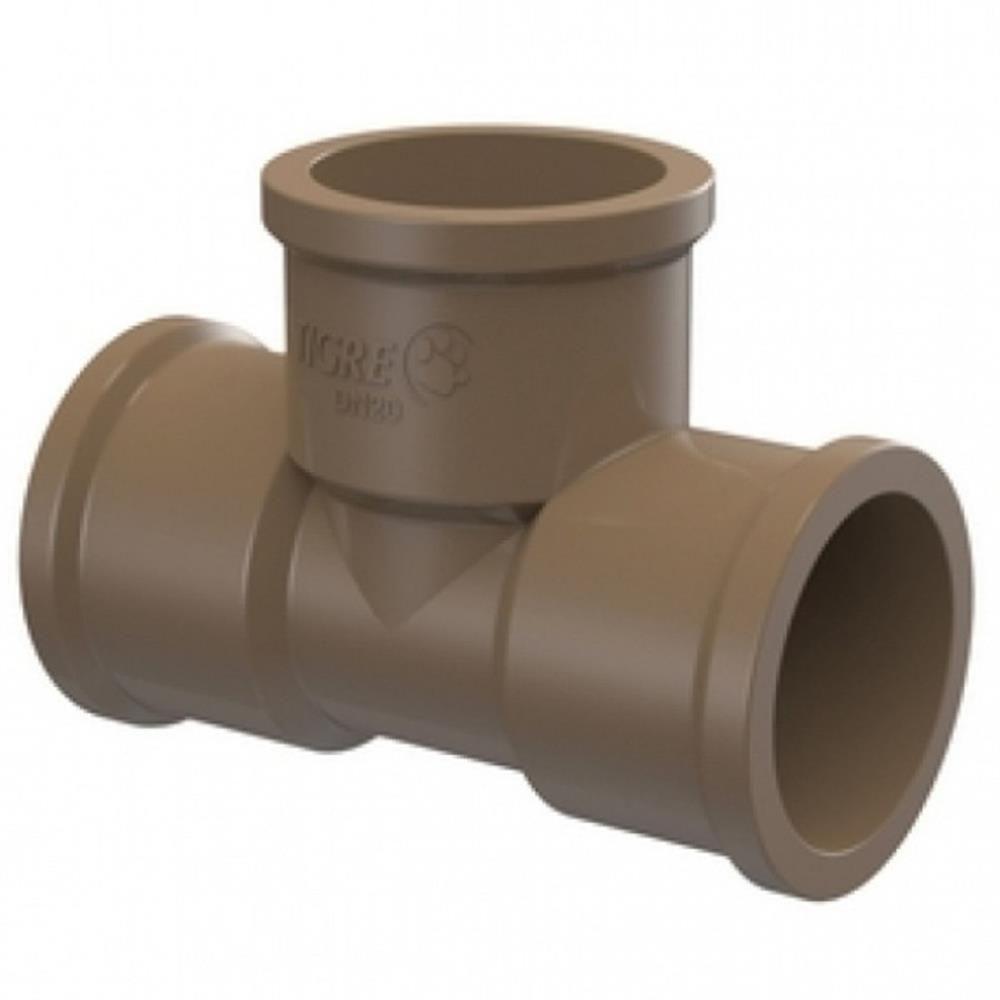 Te 90º Graus Soldável 60mm - 22200607 - Tigre Te 90graus Sold.060 Tigre 22200607 - 1