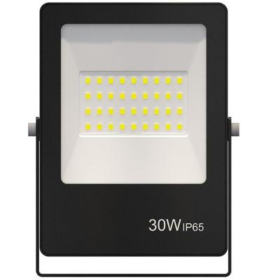 Refletor Led Ultrafino Bivolt Preto 6500k 30 Watts - 9381 - Gaya