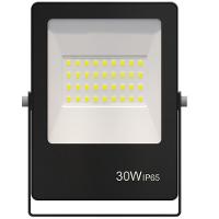 Refletor Led Ultrafino Bivolt Preto 6500k 30 Watts - 9381 - Gaya - 1