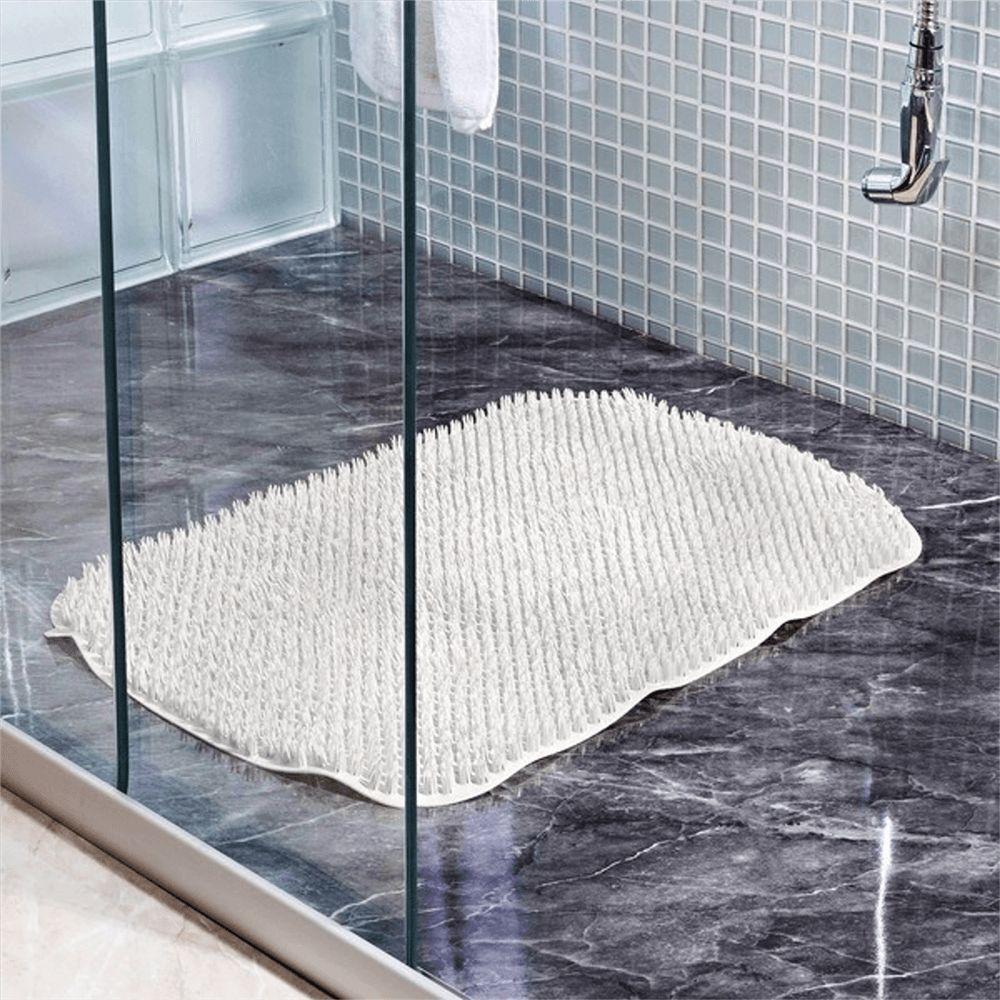 Tapete Felpudo 57x34cm Branco Es4 - Br1 - Astra Tapete Felpudo 57x34cm Branco Br1-es4 As Es4*br1 - 2