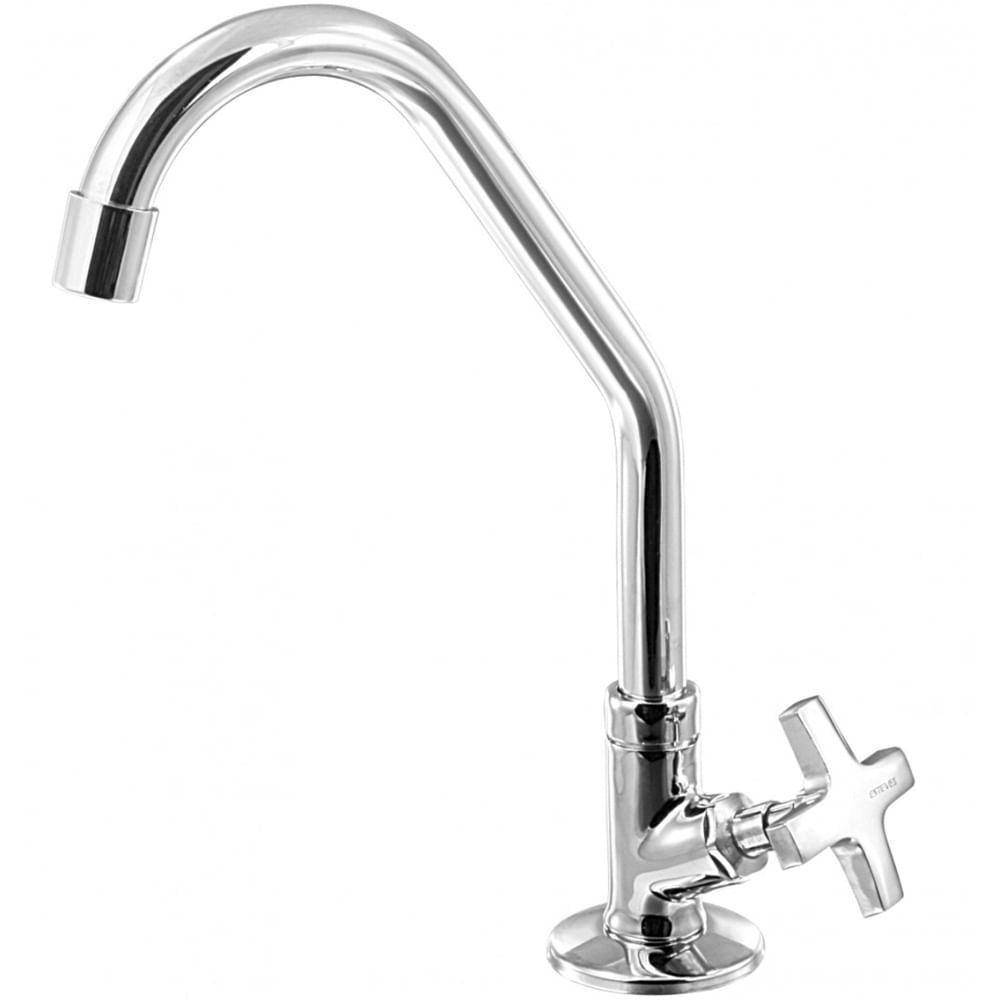 Torneira Para Cozinha Alfa Bica Móvel 1167 C34 Cromada De Mesa - Vtm200cwb - Esteves - 1