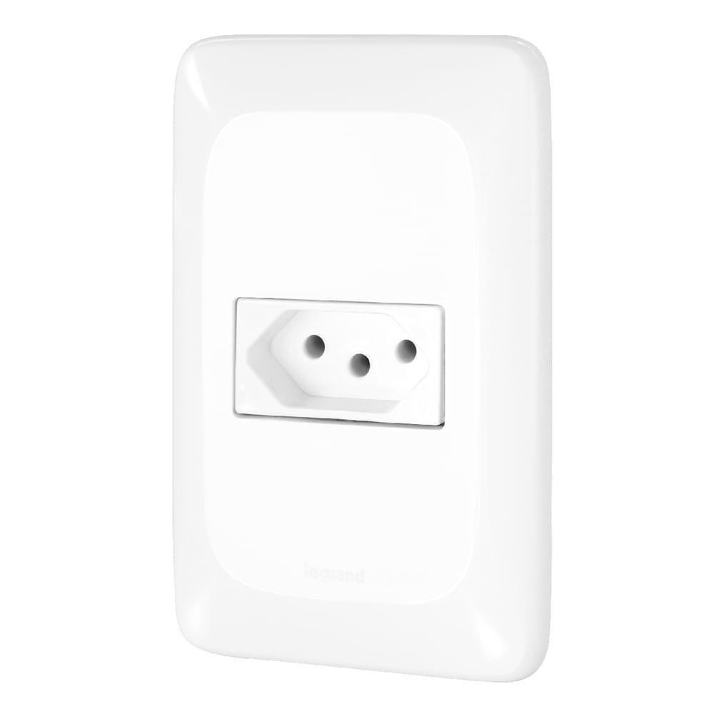 Tomada 2p+t 10 Ampères 4x2 - Lgx030 - Pial Tomada 2p+t 10a 4x2 Pial Pop - Lgx030 - Pial - 2