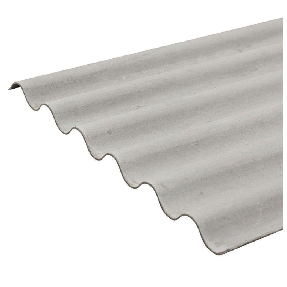 Telha Maxiplac 6mm 3.30x1.06 Metros Crfs - 235063305 - Brasilit Telha Maxionda 6mm 3,30x1,06m Crfs - 6