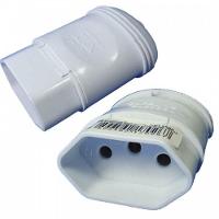 Tomada Desmontável 2p+t - 7026 - Key West Tomada Desmontavel 2pinos-1terra Key We 7026 - 1