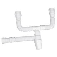 Sifão Duplo Sanfonado Universal Copo - Sduc - Astra Sifao Duplo Sanfonado Univ.copo Sduc-as - 1