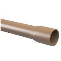 Tubo De Pvc Soldável Marrom 3-4"" 25mm 3 Metros - 10.12.178.7 - Tigre Tubo Soldavel 25mmx3m Marrom - 1