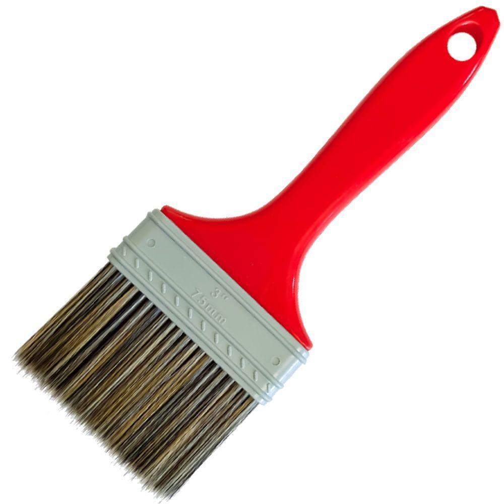 Trincha Versátil 3"" Cd Gris Com Cabo Vermelho - 0.717 - Compel Trincha Versatil 3 Cd Gris Cb Vermelho - 0.717 - Compel - 1