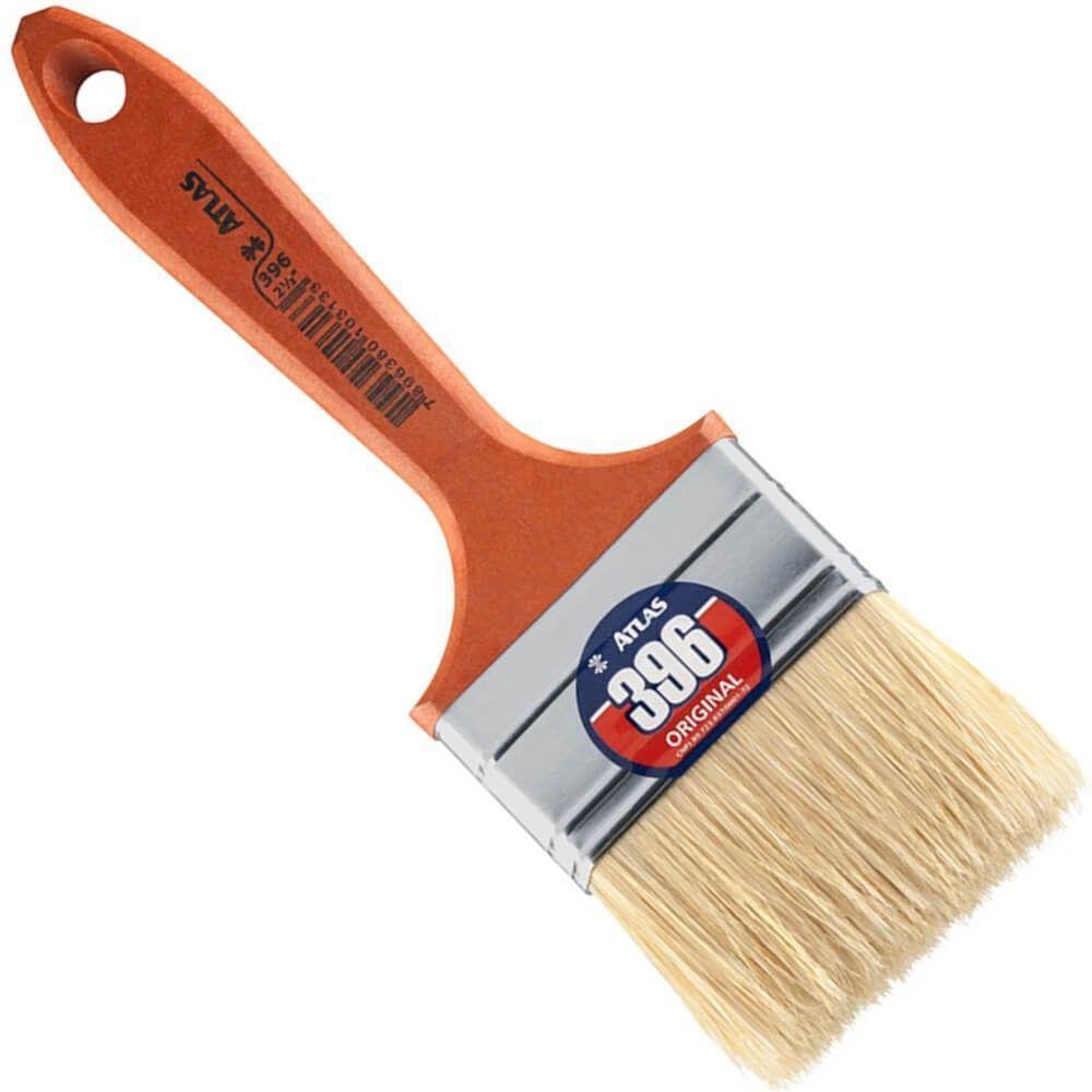 Trincha Média Para Verniz E Stain 2.1-2" - 396-6 - Pincéis Atlas - 1