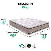 Colchão Four Season Molas Ensacadas King V-store 193x203x30 - 3