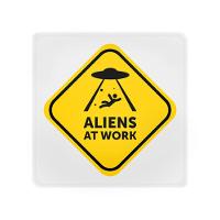 Luminária Slim Futurista Aliens Em Ação Com Usb - Iluminação Intergaláctica Moderna - 3